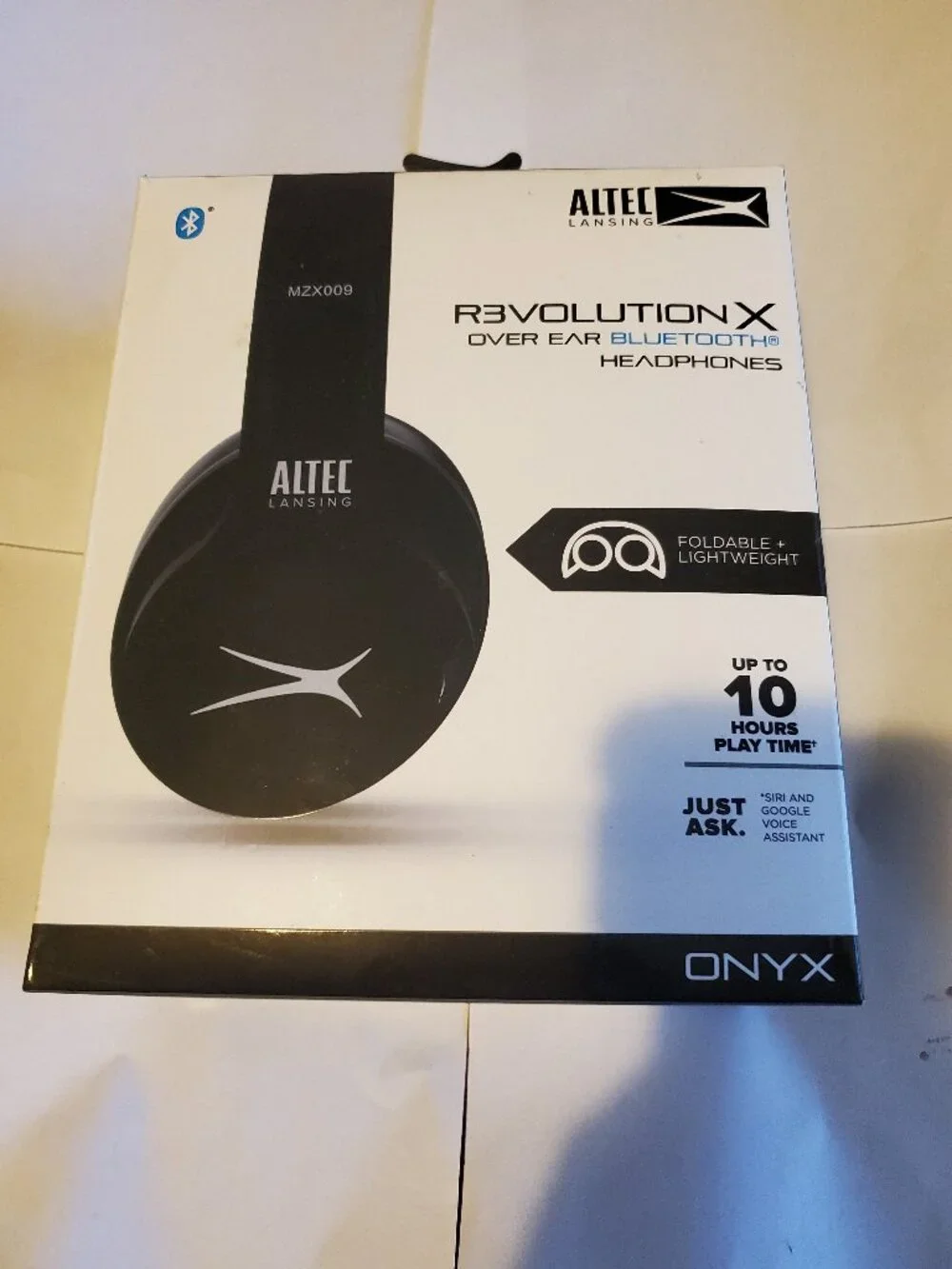 ALTEC LANSING MZX009-BLK R3VOLUTION X OVER EAR BLUETOOTH HEADPHONES